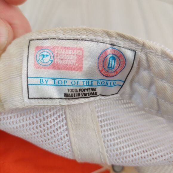 Virginia Tech Hokies Hat Cap Trucker Snapback‎ Top of the World VT Mesh College - Picture 7 of 7